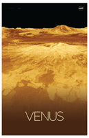 Cuadro Decorativo Espacial, superficie Venus