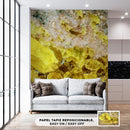 Decorativo Abstracto, piedra amarilla