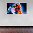 Cuadro Decorativo Película Volver al futuro Marty y Doc