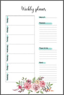 Planificador Semanal Vertical