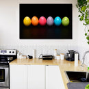 Cuadro Decorativo Huevos de Colores
