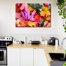 Cuadro Decorativo hojas de colores