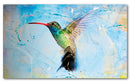 Cuadro Decorativo Abstracto, Colibrí