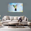 Cuadro Decorativo Abstracto, Colibrí