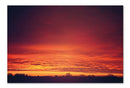 Cuadro decorativo Paisaje atardecer