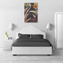 Cuadro decorativo plantas con dorado