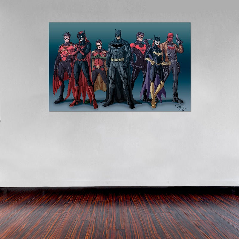 Cuadro Decorativo Bat man