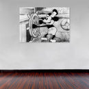 Cuadro Decorativo Mickey b&w