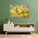 Cuadro Decorativo Abstracto, piedra amarilla