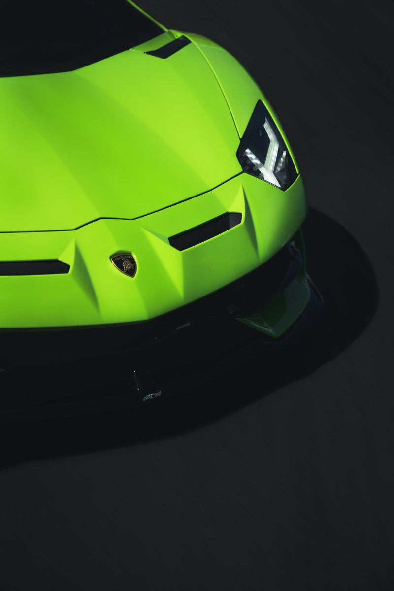 Cuadro Decorativo Lamborghini Verde