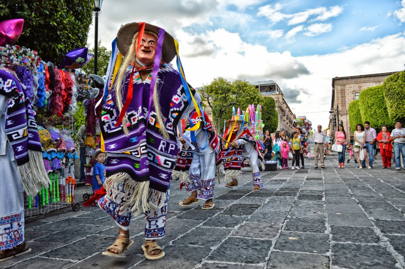 Cuadro Decorativo México Baile de los viejitos