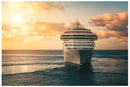 Cuadro Decorativo Crucero sunset