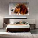 Cuadro Decorativo Animales Beagle