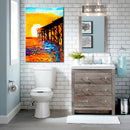 Cuadro Decorativo, Paisaje Muelle Abstracto