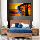 Cuadro Decorativo, Paisaje Muelle Abstracto