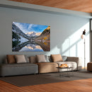 Cuadro Decorativo Invierno, lago de la montaña